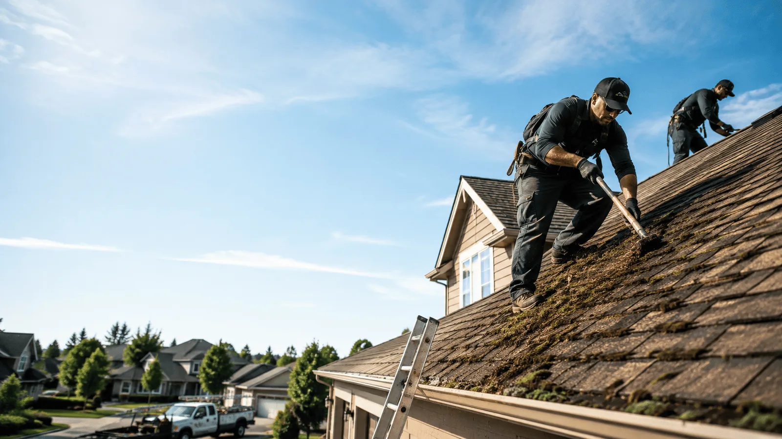 Roof Moss Removal in Plessis, NY near me